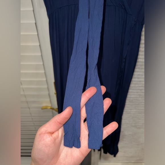 Women's Spring/Summer Boho V-Neck Maxi Dress - Picture 6 of 9